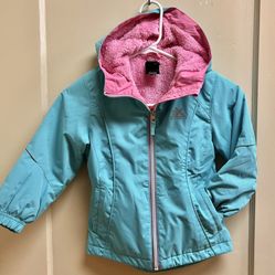 ZeroXposur Girls 4-5 Fleece Lined Hooded Winter Jacket 