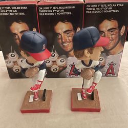 Nolan Ryan No-Hitter Angel Bobblehead