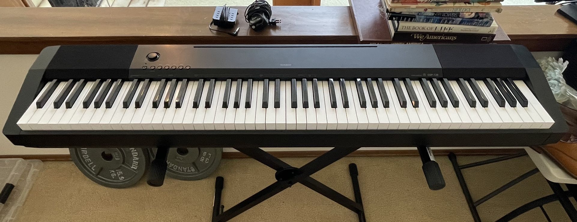 Casio CDP-120 Electric Weighted Key Piano