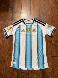 Argentina 2026 World Cup Home Jersey Size M Player Version + WC Patch