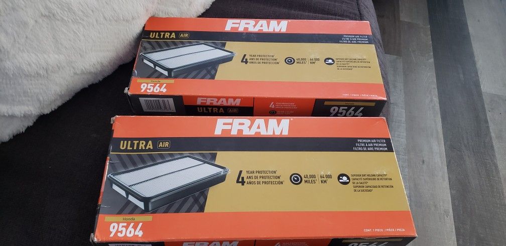 (2) New Air Filters
