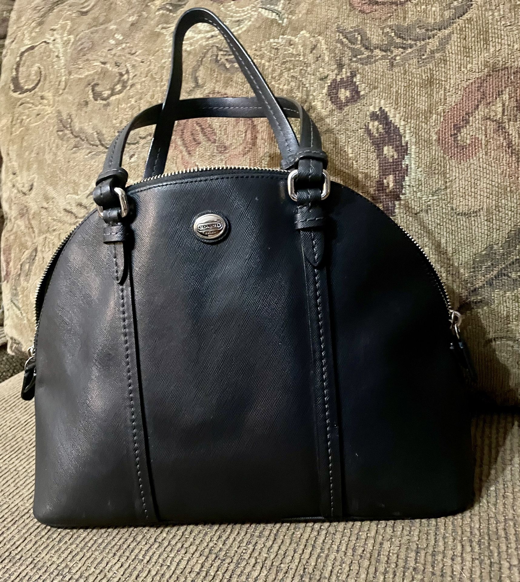 Coach Katy Satchel, Leather Handbag & New Wallet