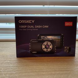 Orskey 1080P Dual Dash Cam S800