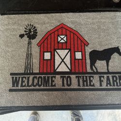 Horse Door Mat Home Decor 