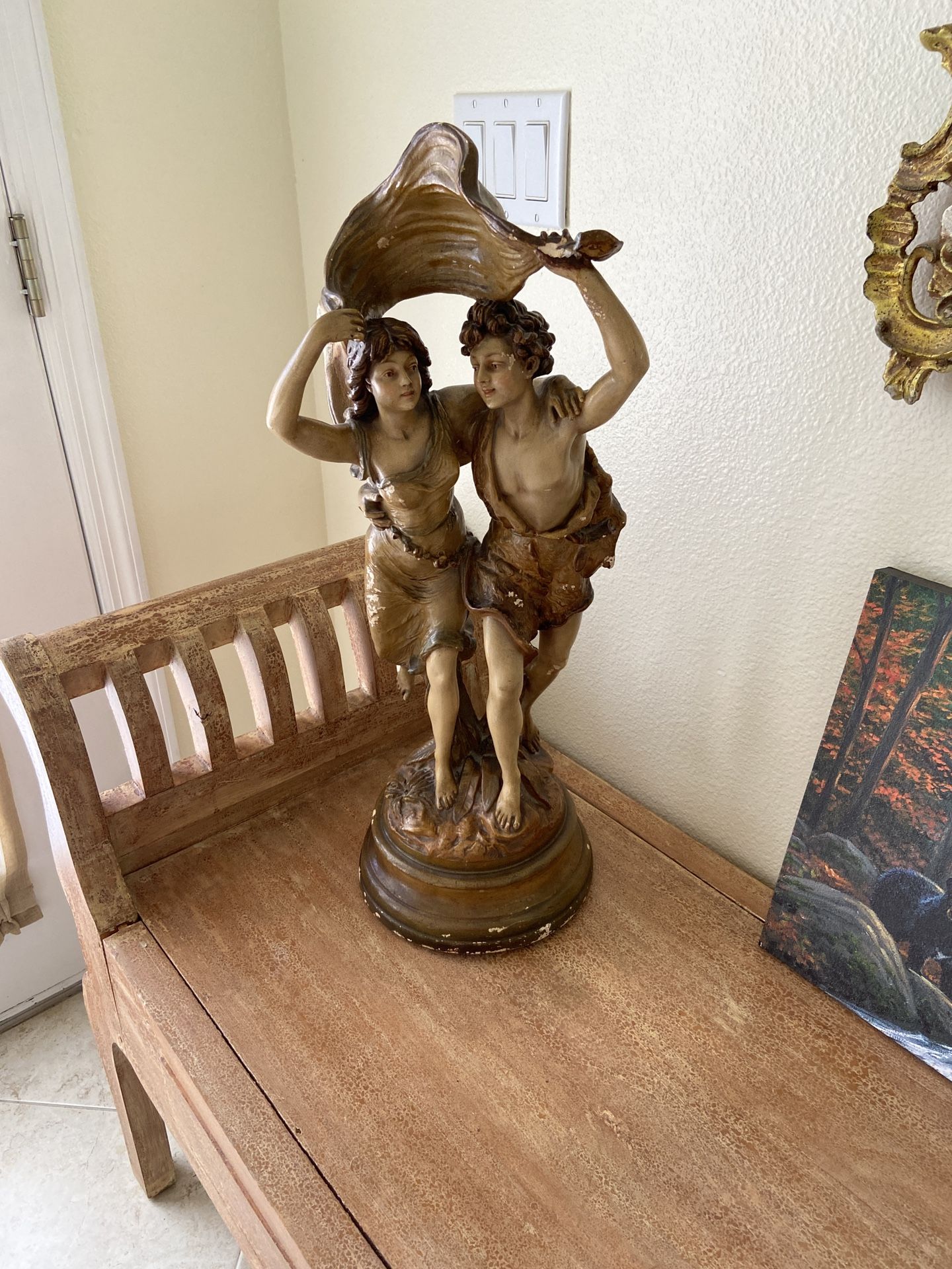 THE STORM… PLASTER… SERIOUS COLLECTOR QUALITY… MAKE OFFER