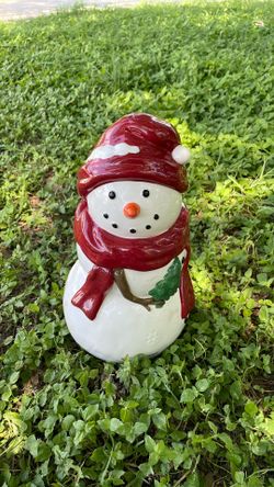 Snowman Cookie Jar