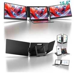 KYY X90D 15.6” Triple Laptop Monitor Screen Extender – BRAND NEW