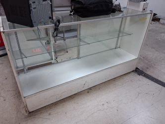 Glass Display Showcase 6ft