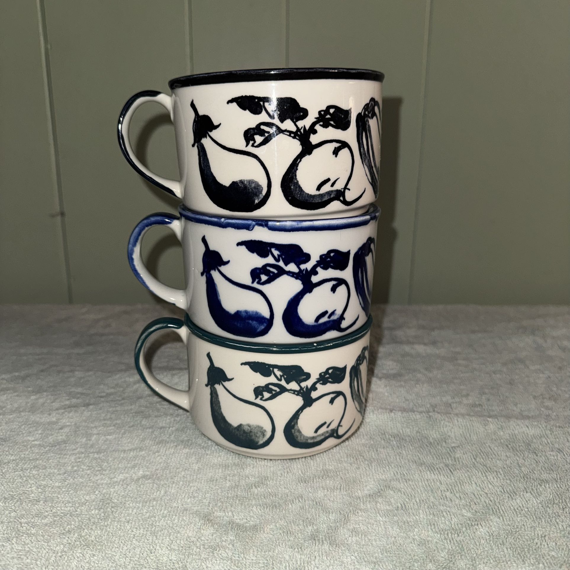 Hand Painted Soup Bowls