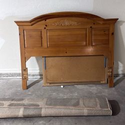 Free Matching Headboard And Mirror (full Size)