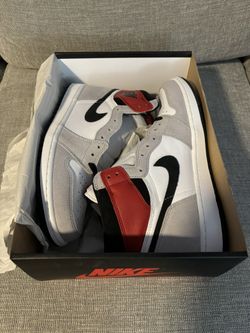 Jordan 1 High Smoke Grey/Red