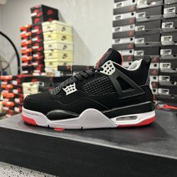 Air Jordan 4’s " Bred "