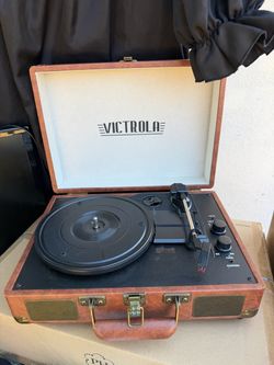 Victrola Suitcase Portable Record Player