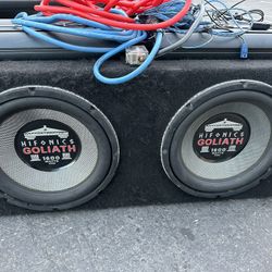 Phoenix gold Amplifiers & Hifonics Subwoofer