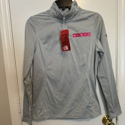New! The North Face Grey Sweatshirt Size Small