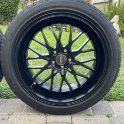 5 Lug Nut Rims/ Rines De 5 birlos (5x100) Size: 18”