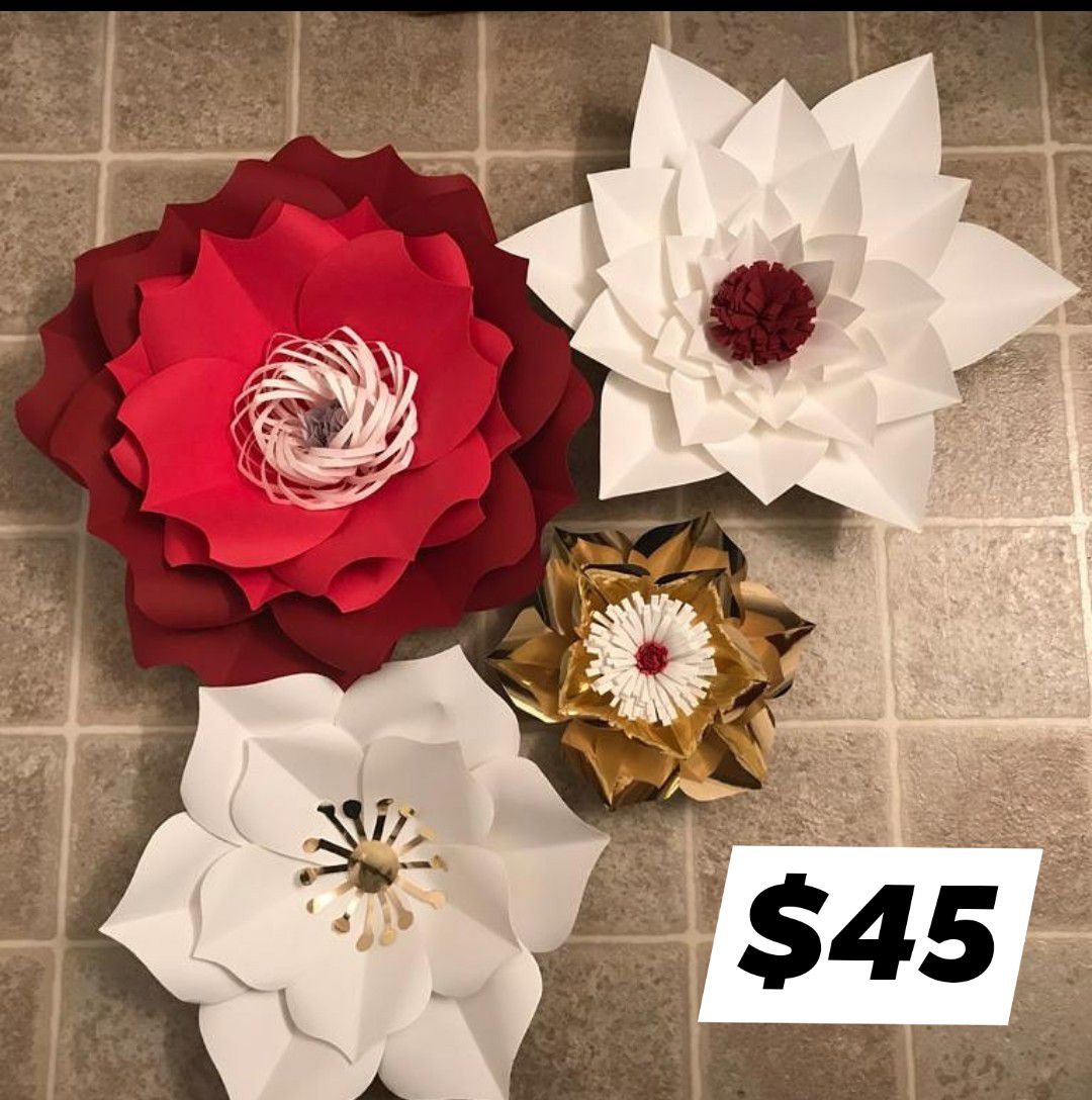 Paper flowers and more