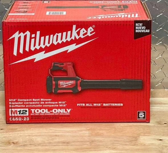 Milwaukee New Blower 12M