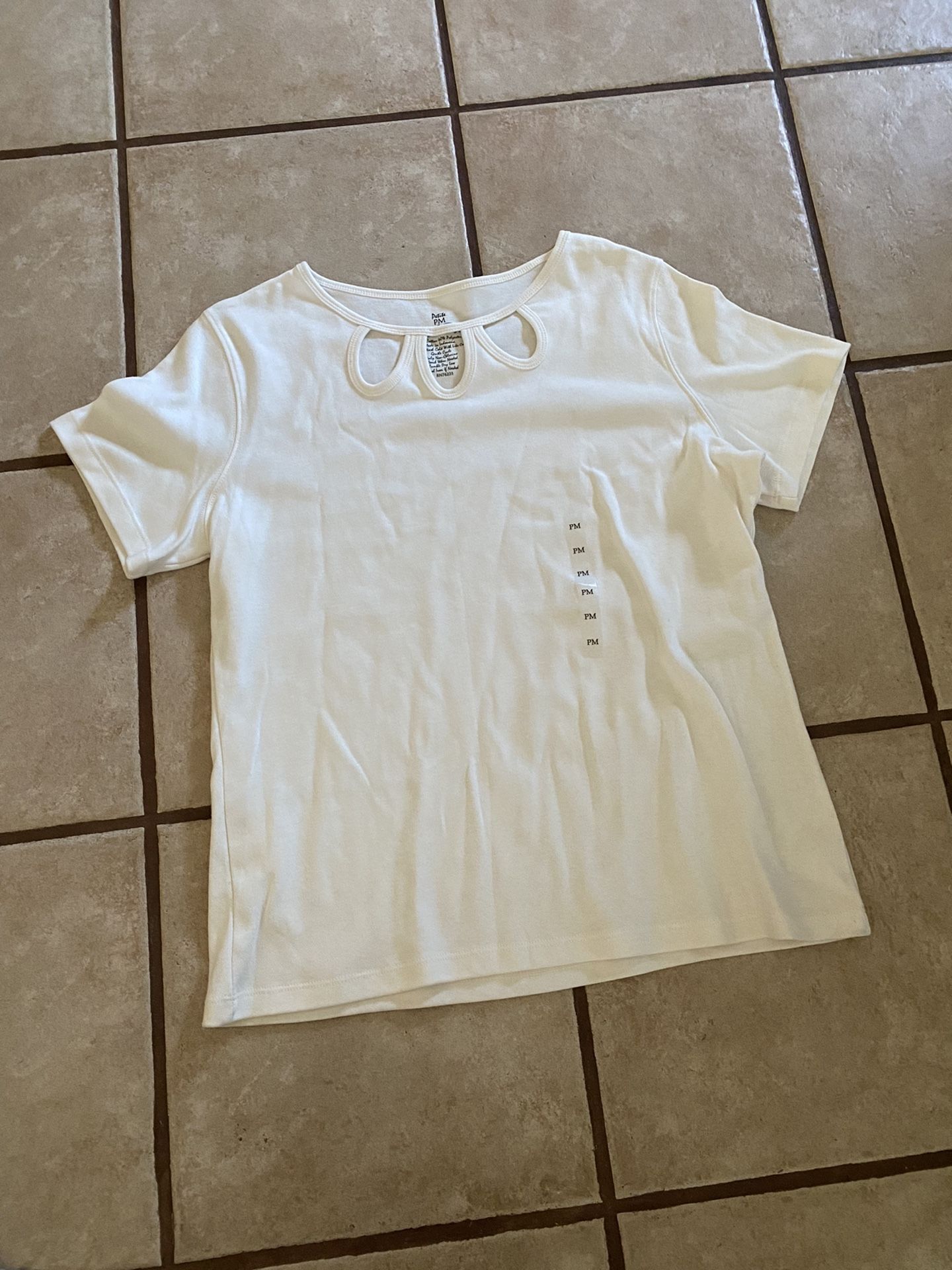Woman’s Coral Bay SS Tunic Top Size MP Néw