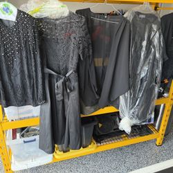 Lot Of Womens Black Glamour Clothes