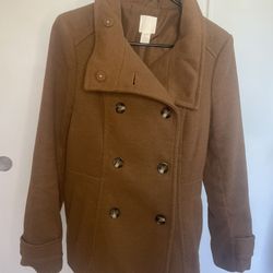 H&M Women’s Coat Size 6 (Brown)