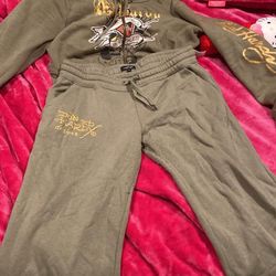 Green Ed Hardy Set 