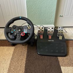 Logitech G29 Wheel and Pedals