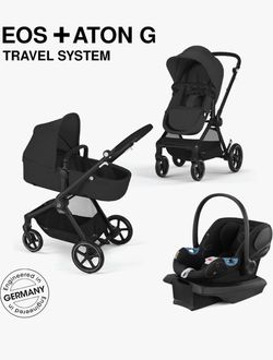 Cybex EOS 2-in-1 Baby Stroller + Aton G2 Car Seat Combo