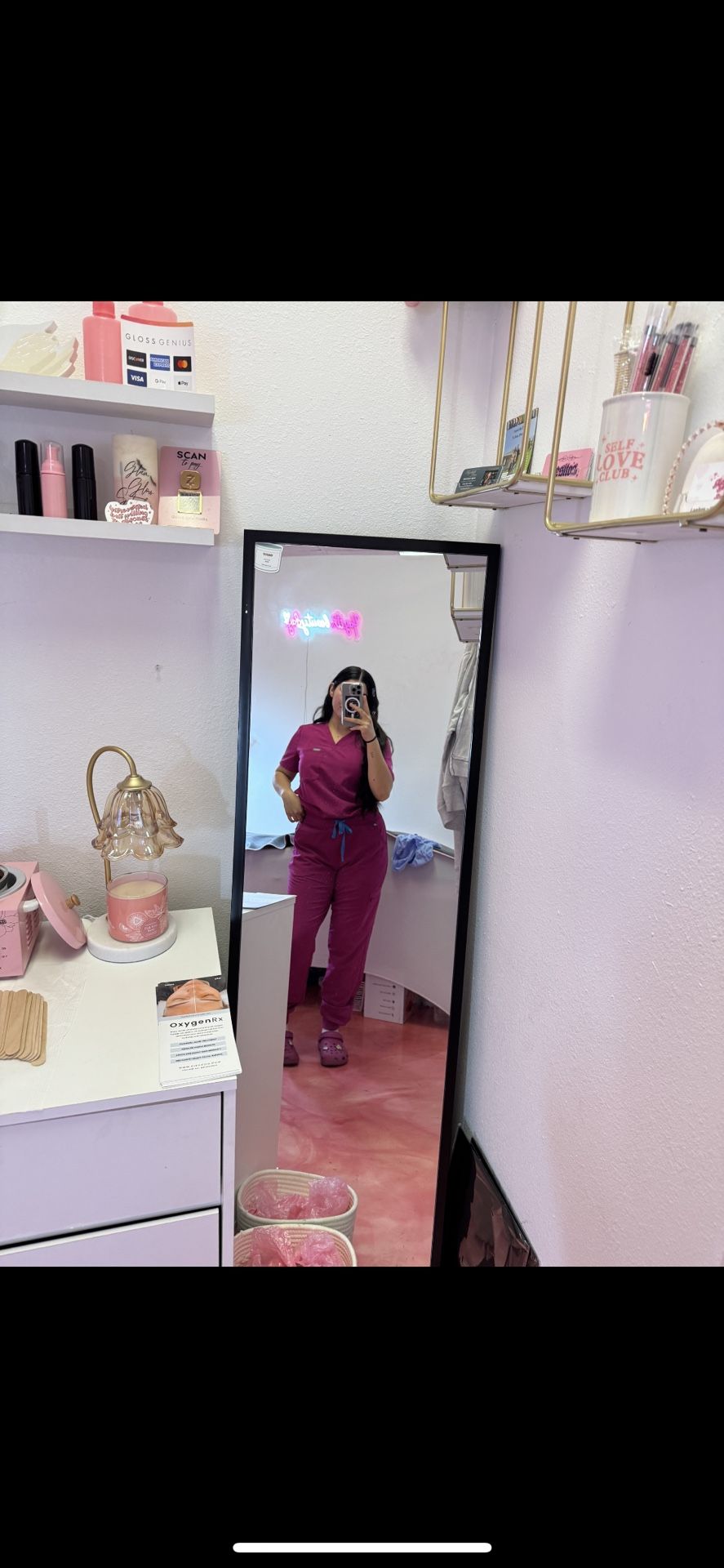 FIGS Scrubs Set Women Size M Pink