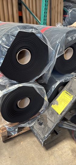 RUBBER FLOORING GYM FLOOR - COMMERCIAL GRADE! Heavy Duty Indestructible, Better Than Horse Stall Mats