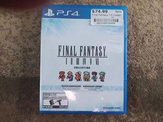 Final Fantasy I-VI Collection Anniversary Edition PS4