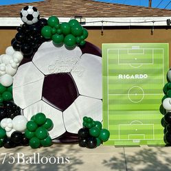 Balloon Garland Soccer