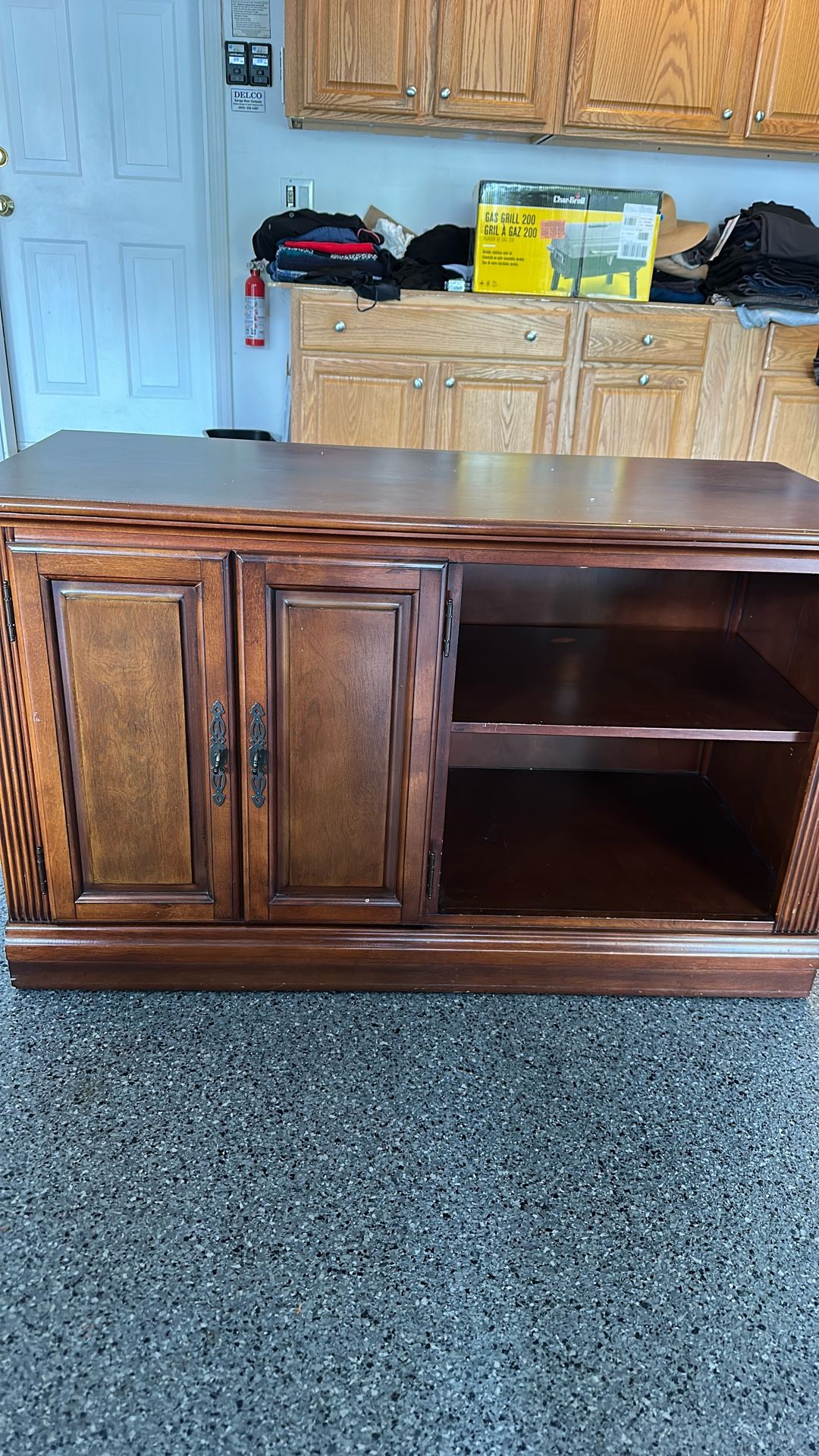 Wood TV Stand