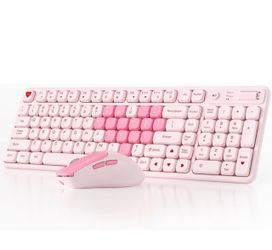 Wireless Keyboard and Mouse Combo, Full-Size USB Keyboard with Back Stand, 2.4GHz Wireless for Desktop, Laptop and Computer new in box $30