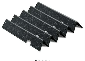 17 Inch Flavorizer Bars for Weber Genesis II/LX 300 Series, Genesis II E310 E315 E335 (2017 & Newer), Porcelain Enameled Steel Flavor Bar, Replacement