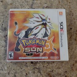 Nintendo Pokémon Sun Nintendo 3DS Game 