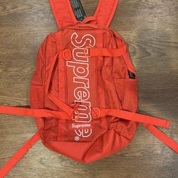 Fw18 Supreme Backpack (red)