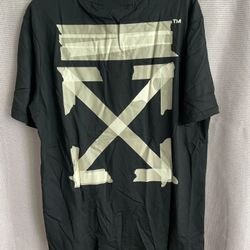 Off-White × Virgil Abloh Off white golden tape tee