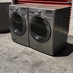 LG Set Electric Dryer And Washer 