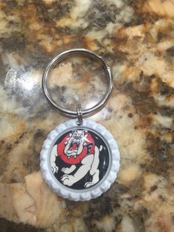 New Fresno State Bulldogs keychain