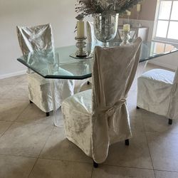 Glass Dining Room Table 