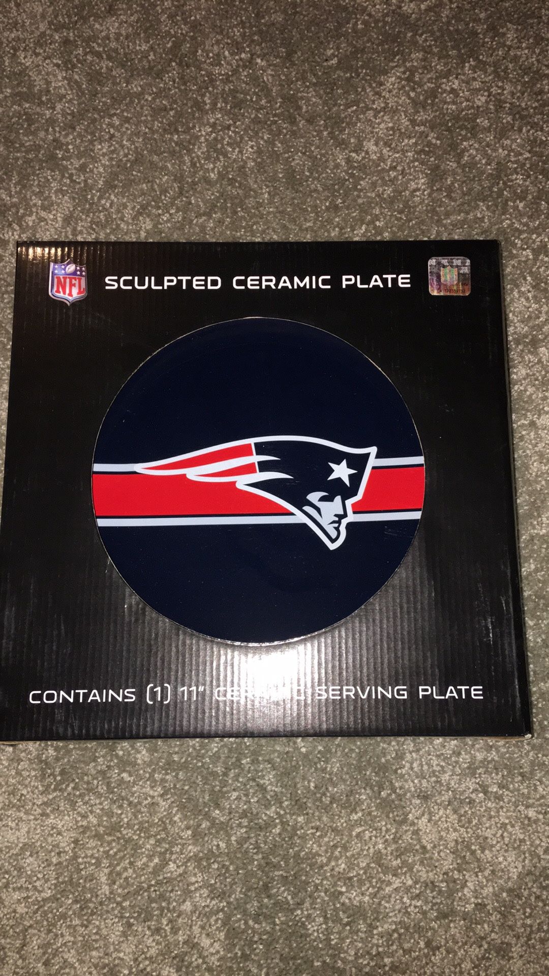 Patriots Ceramic Plate