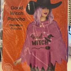 Good Witch Poncho New One Size (0046)