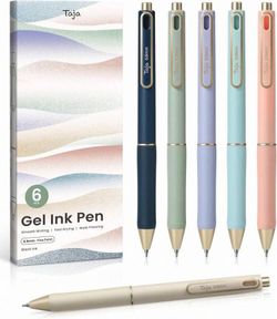 Taja 6 PCS Gel Ink Pen