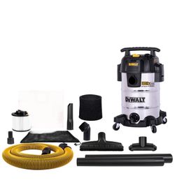 DeWalt 8-Gallon 4 HP Stealthsonic Quiet Stainless Steel Wet Dry Vacuum