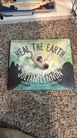 Julian Lennon Heal The Earth Signed Book
