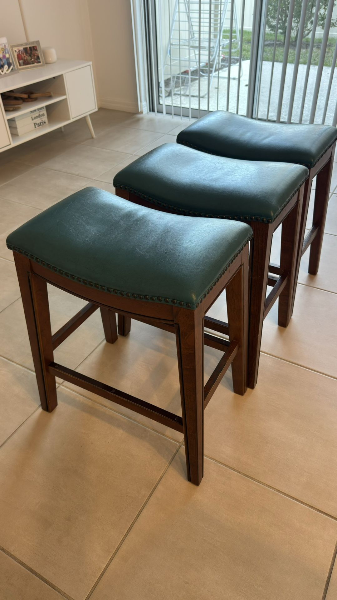 Kitchen island stools, 24 inches high