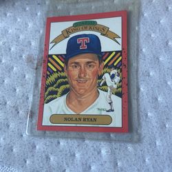 Nolan Ryan Card 1989