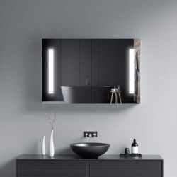 *Brand New* 36 in. W x 24 in. H Bathroom Medicine Cabinet with Mirror & LED Lights


