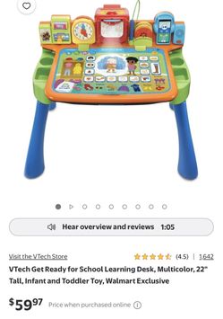 VTech Get Ready for School Learning Desk 22”